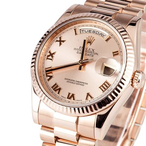 rolex rose gold mens watch|vintage rose gold rolex watches.